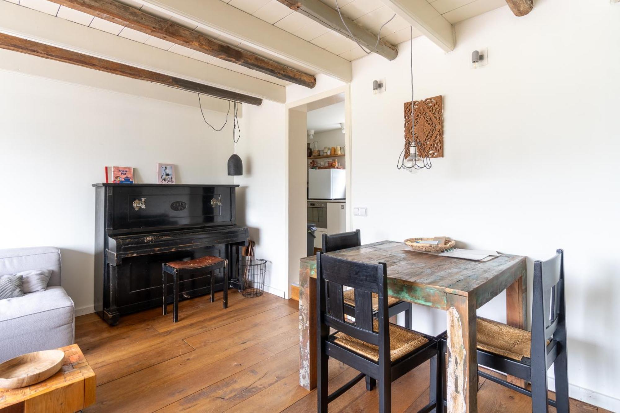 Stijlvol & Lief Onthaast-Huisje Met Piano, Tv En Wifi Holwerd Exterior photo